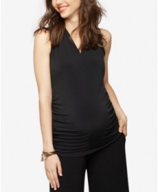A Pea In The Pod Maternity Ruched Tank Top