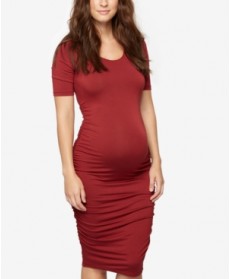 A Pea In The Pod Maternity Ruched Sheath Dress