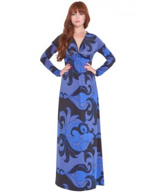 Olian 'Katherine' Print Maternity Maxi Dress