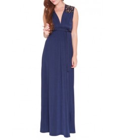 Olian 'Angelina' Maternity Maxi Dress