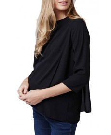 Topshop Structured Maternity/nursing Top