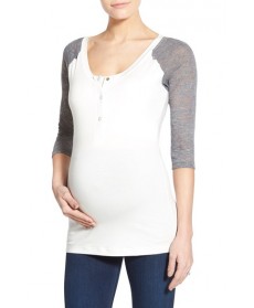 Lab 'Bobbi' Raglan Sleeve Maternity/nursing Top