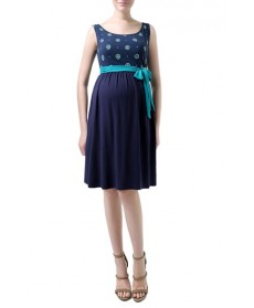 Kimi And Kai 'Eliana' Sleeveless Knit Maternity Dress