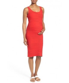 Tees By Tina Textured Tank Maternity Dress