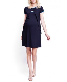 Maternal America Crossover Maternity/nursing Dress