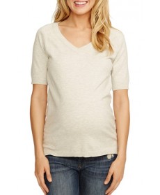 Rosie Pope 'Avery' V-Neck Maternity Sweater