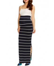 Rosie Pope 'Jessica' Stripe Maternity Maxi Skirt