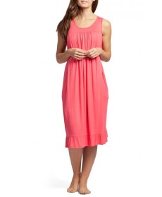 Savi Mom 'The Ruffled' Sleeveless Maternity/nursing Nightgown