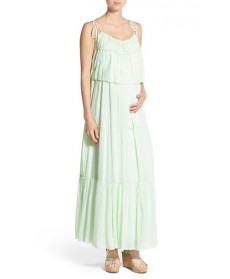 Fillyboo 'Songbird' Popover Maternity/nursing Maxi Dress