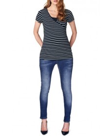 Noppies 'Lely' Stripe Maternity/nursing Tee