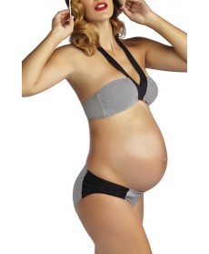 Pez D'Or Maternity Two Piece Halter Bikini Swimsuit