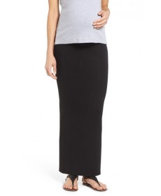 Nom Maternity 'Column' Maternity Maxi Skirt