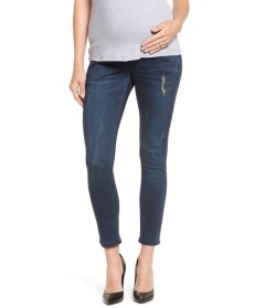 The Urban Ma Distressed Skinny Maternity Jeans
