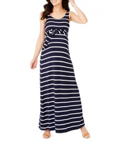 Rosie Pope 'Kendal' Stripe Maternity Maxi Dress