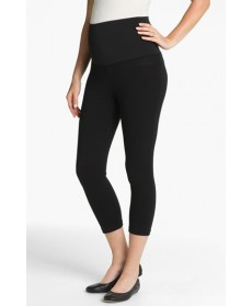 Maternal America Post Support Crop Maternity Leggings