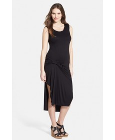 Maternal America Pleated Maternity Dress