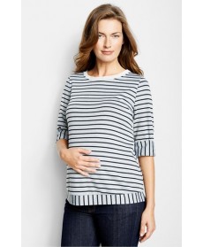 Maternal America 'Sailor' Maternity Top