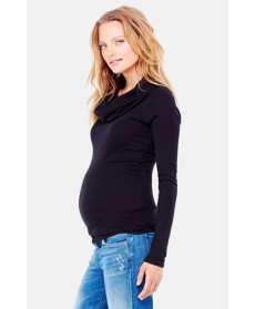 Ingrid & Isabel Cowl Neck Maternity Tee