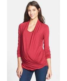 Maternal America 'Criss Cross' Maternity/nursing Top