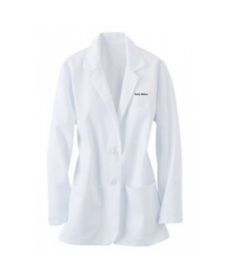 Fashion Seal ladies consultation lab coat - White 