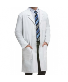 Cherokee 4 inch unisex lab coat with Certainty - White 