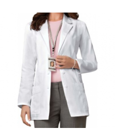 Cherokee consultation lab coat with Certainty - White 