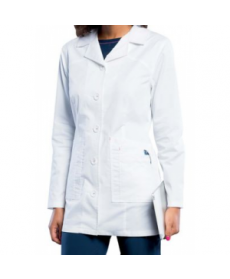 Smitten womens lab coat - White 