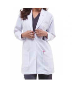 Healing Hands Purple Label Faith 3 / lab coat - White 