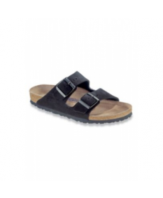 Birkenstock Professional Arizona soft footbed black sandal - Black 