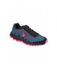 K-Swiss  Tubes womens athletic shoe - Hot Pink/Black/Blue 