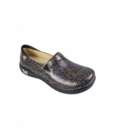 Alegria Keli Rainbow Rain womens nursing clog - Rainbow Rain 