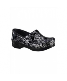 Dansko Professional Silver Floral women's nursing clog ilver Floral 