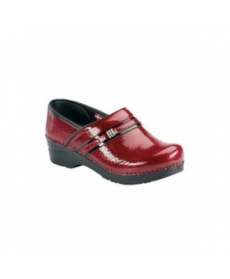 Sanita Original Emory womens nursing shoe - Red 