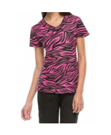 HeartSoul Wild About Zoo print scrub top - Wild About Zoo 