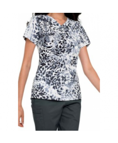 Landau Majestic Smart Stretch print scrub top ajestic 