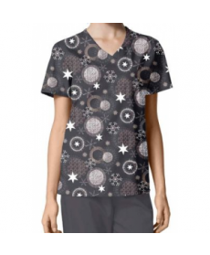 Zoe + Chloe You're a Shining Star print scrub top - Youre a Shining Star 