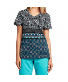 KD IHEARTU sweet v-neck scrub top - IHEARTU 