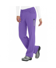 Infinity by Cherokee low rise straight leg drawstring scrub pants with Certainty - Wild Orchid - PL