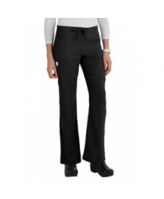 White Cross Oasis Stretch drawstring scrub pant - Black 