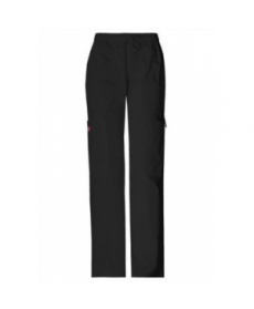 Dickies Gen Flex mens drawstring scrub cargo pant - Black 