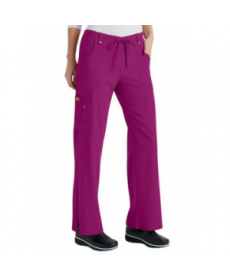 Dickies Xtreme Stretch drawstring scrub pant - Very Berry 