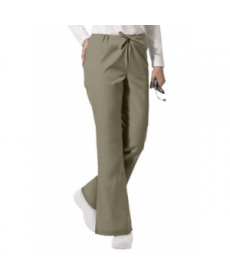 ScrubZone flare-leg scrub pant - Taupe 