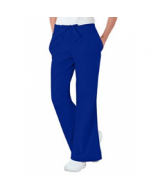 Landau flare-leg scrub pant - Galaxy blue 