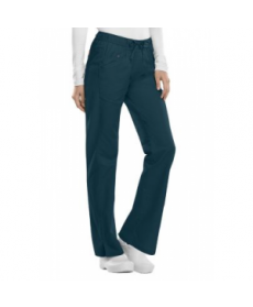 Dickies Evolution NXT junior fit low rise drawstring scrub pant - Caribbean blue 