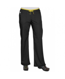 WonderWink Origins Uniform  pocket drawstring scrub pant - Black 