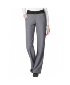 WonderWink Easy Fit no roll knit waist scrub pant - Pewter - PX