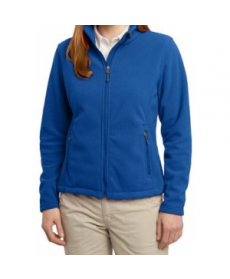 Port Authority Womens Fleece warm-up jacket - Royal 