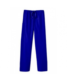 Fundamentals unisex drawstring scrub pants - Royal 