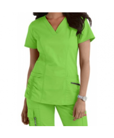 Beyond Scrubs Ellie v-neck scrub top ime 