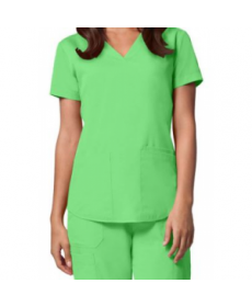 NrG by Barco v-neck scrub top - Apple 